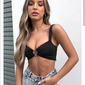 White fox boutique not that easy bralette top
